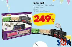 GOKİDY OYUNCAK TREN SETİ